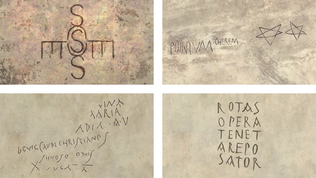 vots wall inscriptions